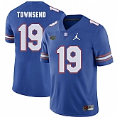 Florida Gators 19 Johnny Townsend Blue College Football Jersey Dzhi,baseball caps,new era cap wholesale,wholesale hats